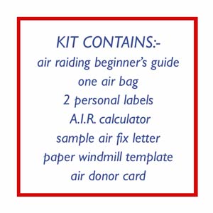 air raid kit